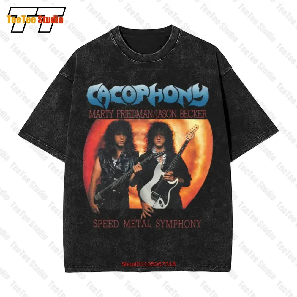 Cacophony Speed Metal Symphony Vintage Oversized T-Shirt HFVP
