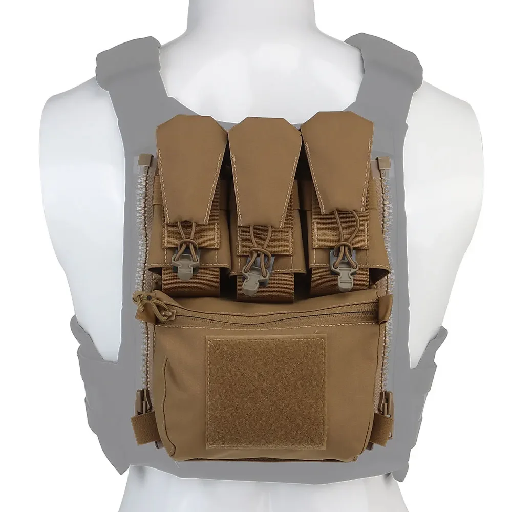 V5 FCPC Rückenplatte mit Reißverschluss, taktische Weste, Rückenplatte, Dreifach-Tasche, Plattenträger, Airsoft-Weste, Erweiterungstasche, Zubehör – Detail 27