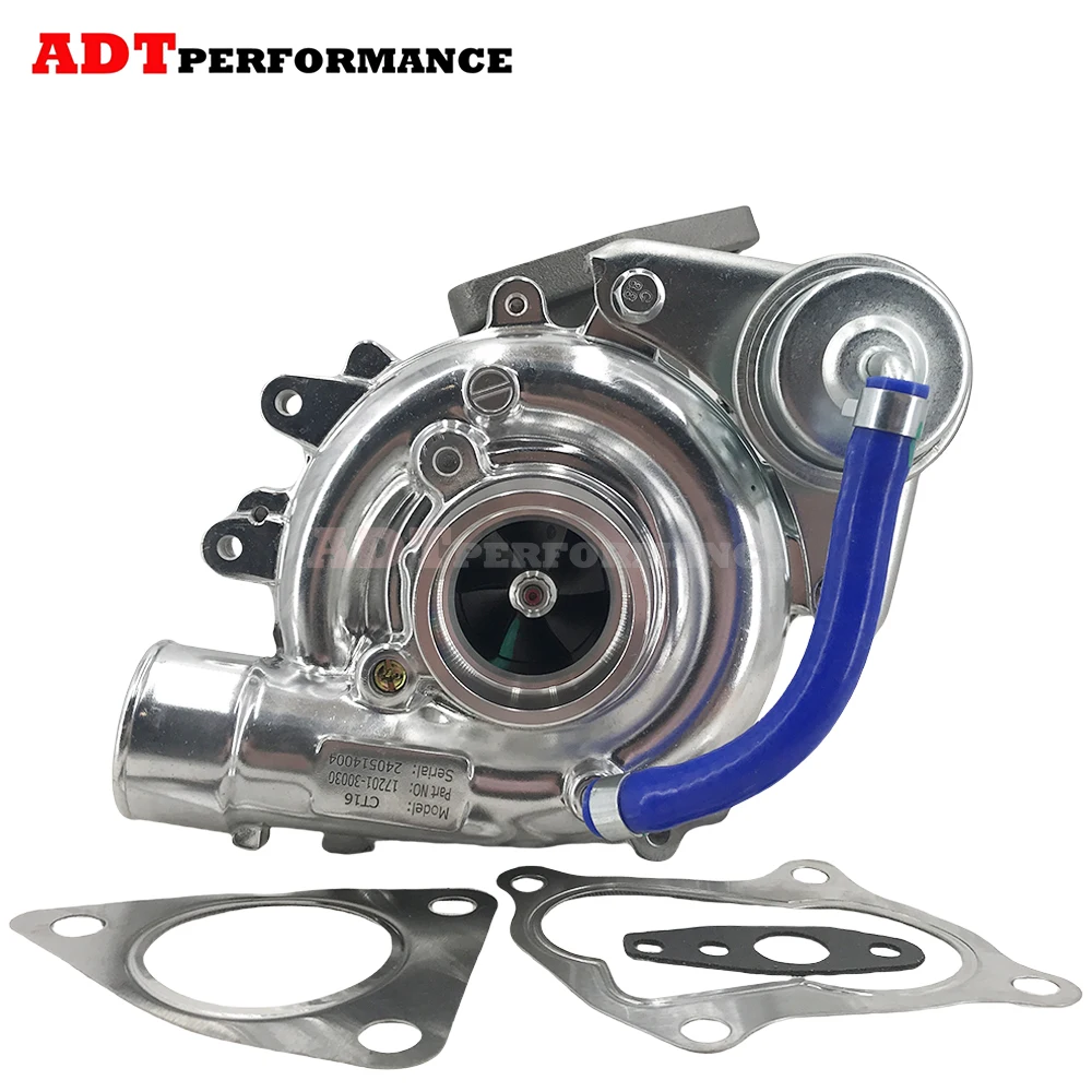 

Turbo Charger 17201-OL030 17201-30030 Turbine 17201-0L030 For Toyota Hiace Hilux 2.5 D4D 75Kw 102HP 2KD-FTV 2KD 2001 NEW