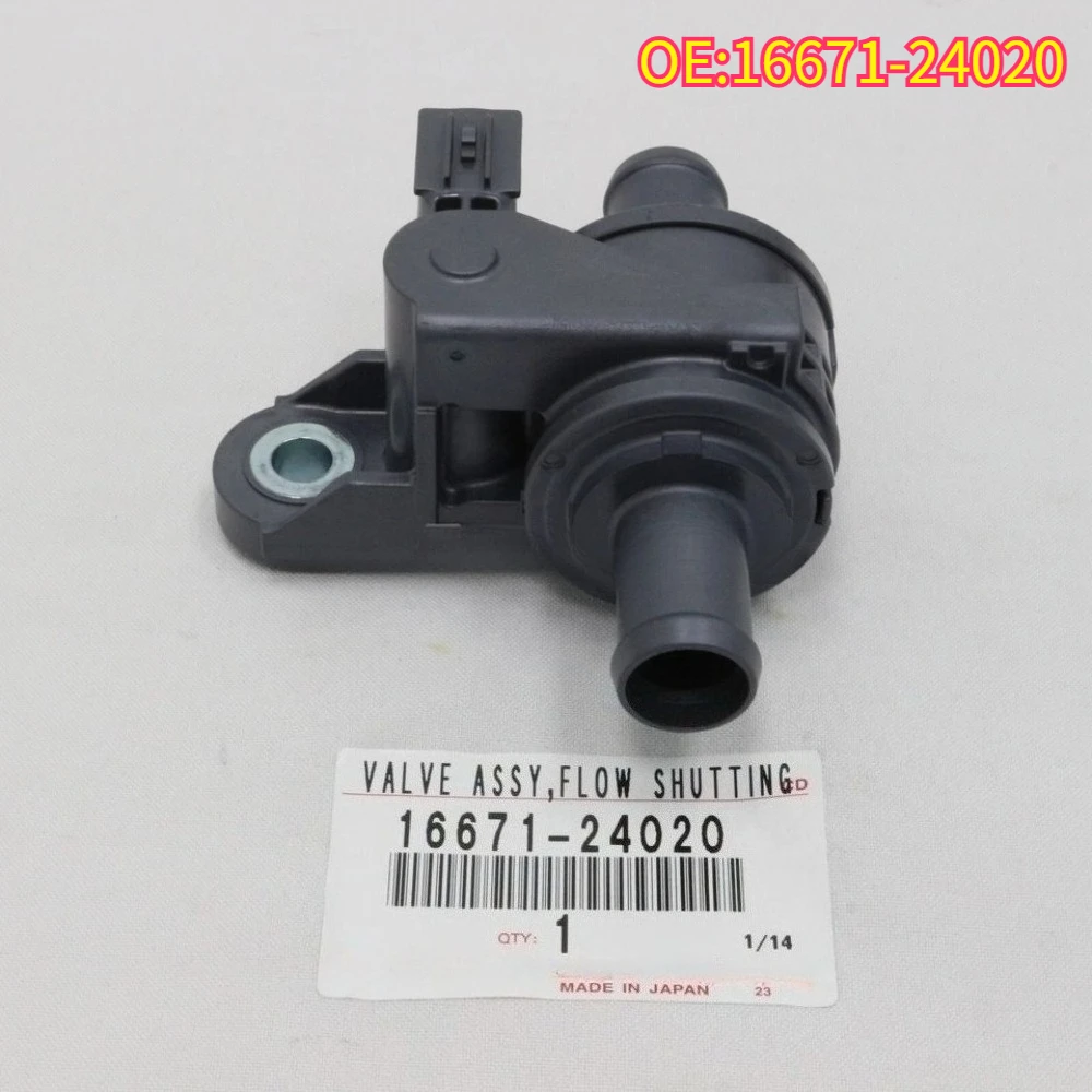 

High quality New For 16671-24020 Coolant Water Control Valve For 2018-2021 Toyota Camry Corolla RAV4 16671-24020