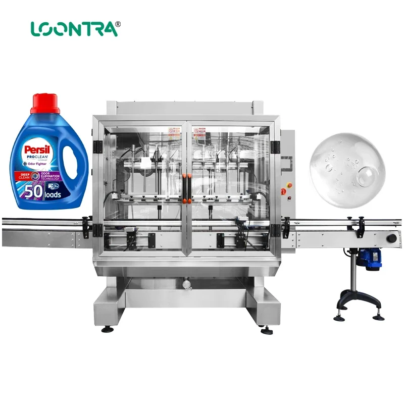 Sophisticated technologies Automatic volumetric laundry liquid detergent  filling machine