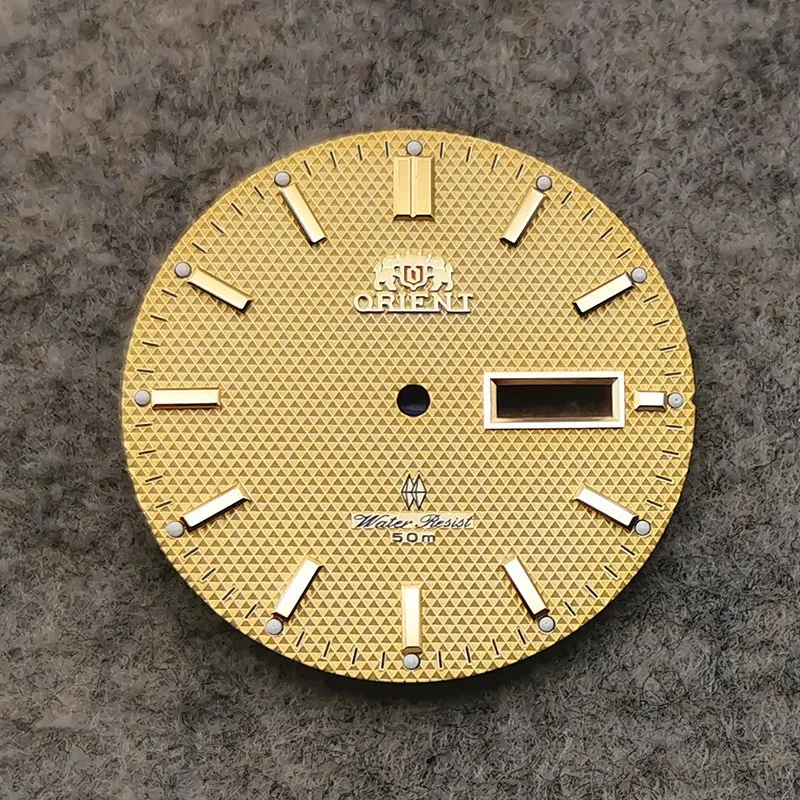 قرص ساعة 34 ملم لـ Orient 46943 46941 ملحقات تعديل ساعة الحركة أحمر أخضر أزرق