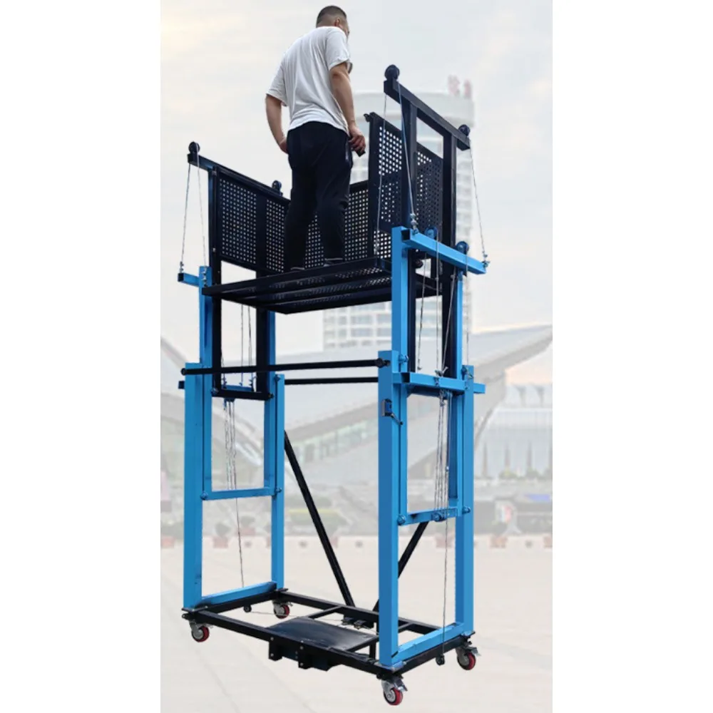 Plataforma de elevação doméstica para andaime elétrico móvel
