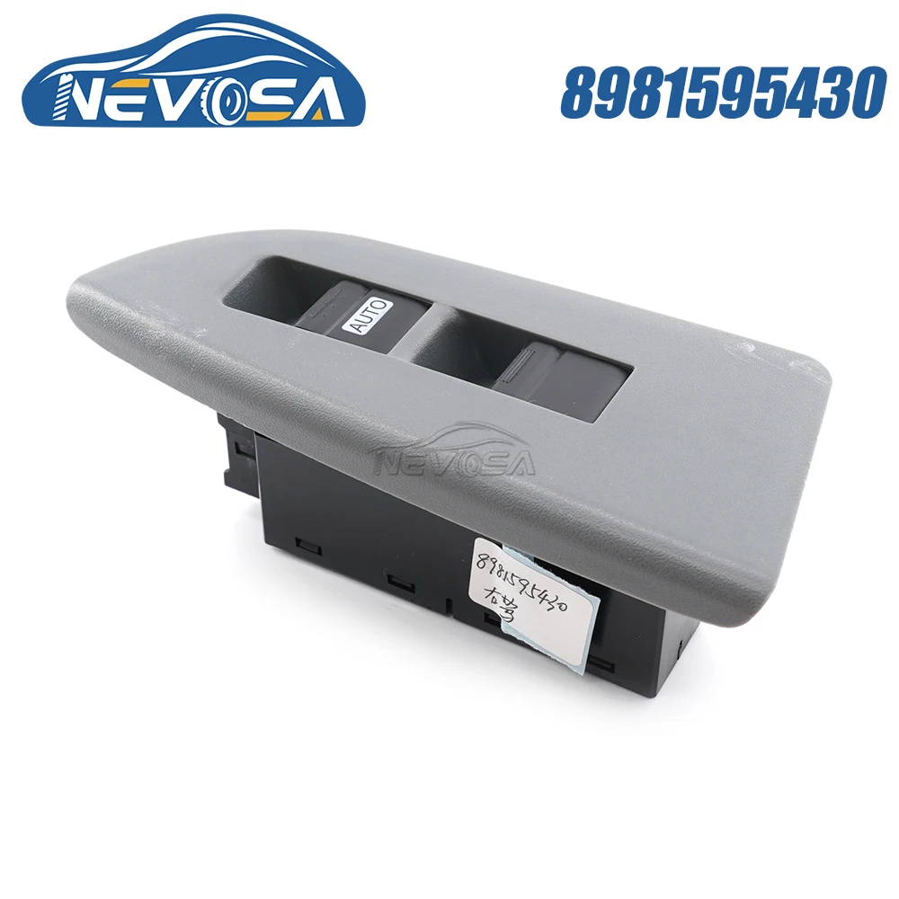 NEVOSA 8981595430 For Isuzu N35 N75 N50 2009 Right 24V Power Window Lifter Control Switch Car Button 8-98159-543-0 8-98298750-0