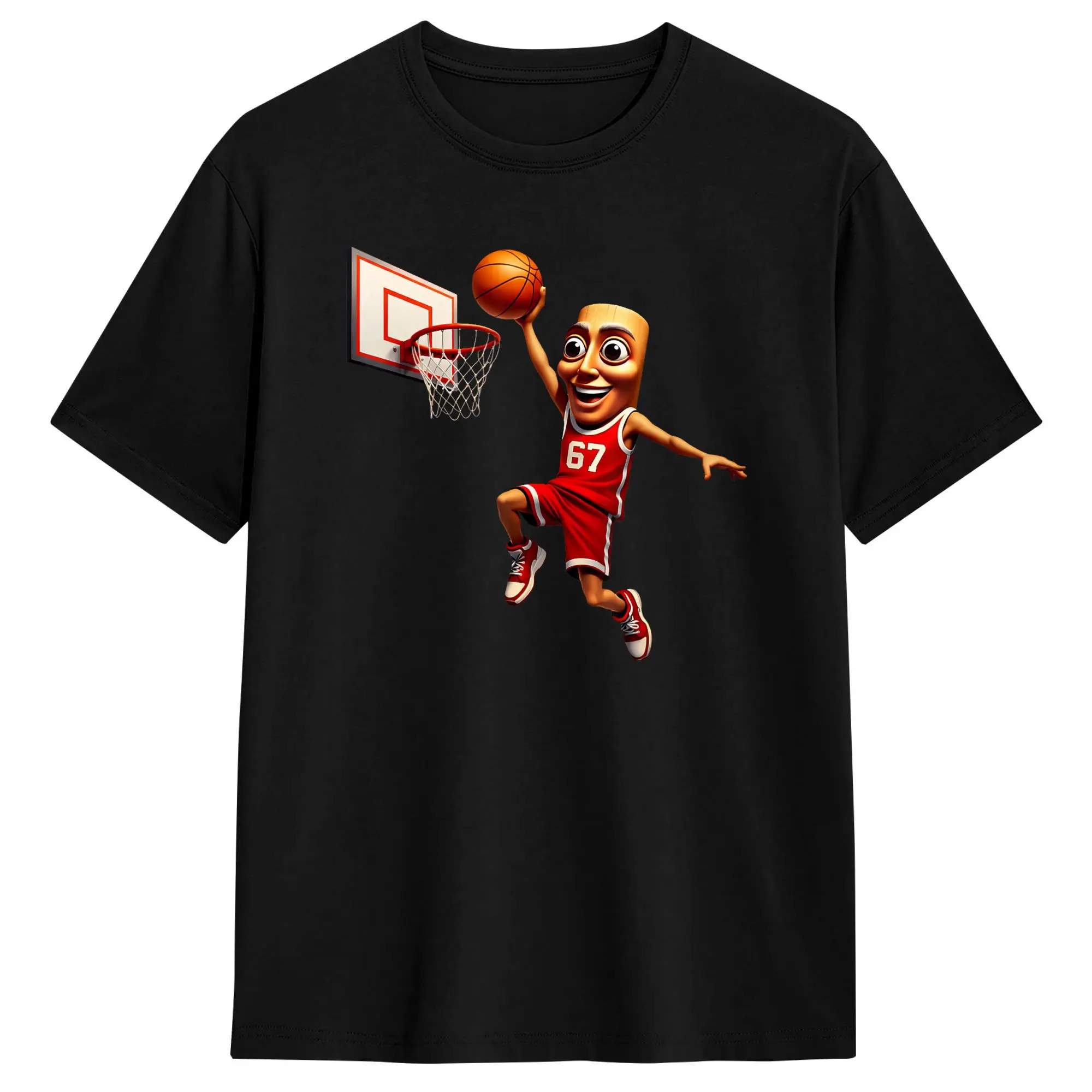 67 Jersey Tung Sahur Basketball Boys Dunk Internet Meme Men T Shirts  Novelty Tees Short Sleeve T-Shirt Cotton New Arrival Tops