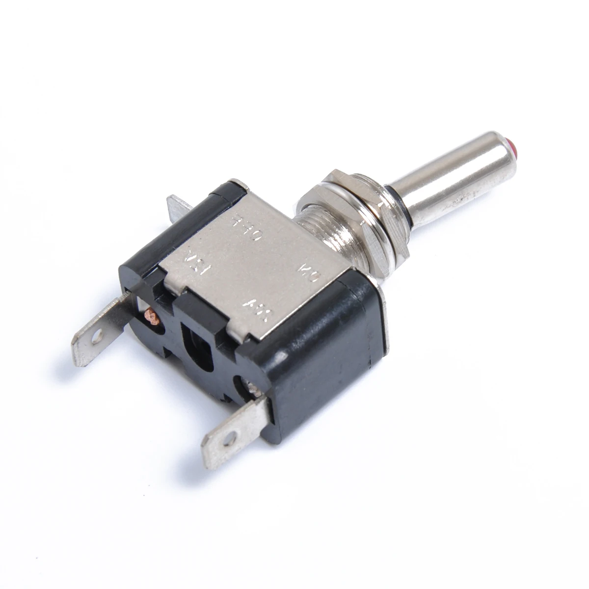 

12V 20A On Off Toggle Truck Boat Red Led Small Durable Single Pole Terminal Easy Install Heat Resistant For Vehicle