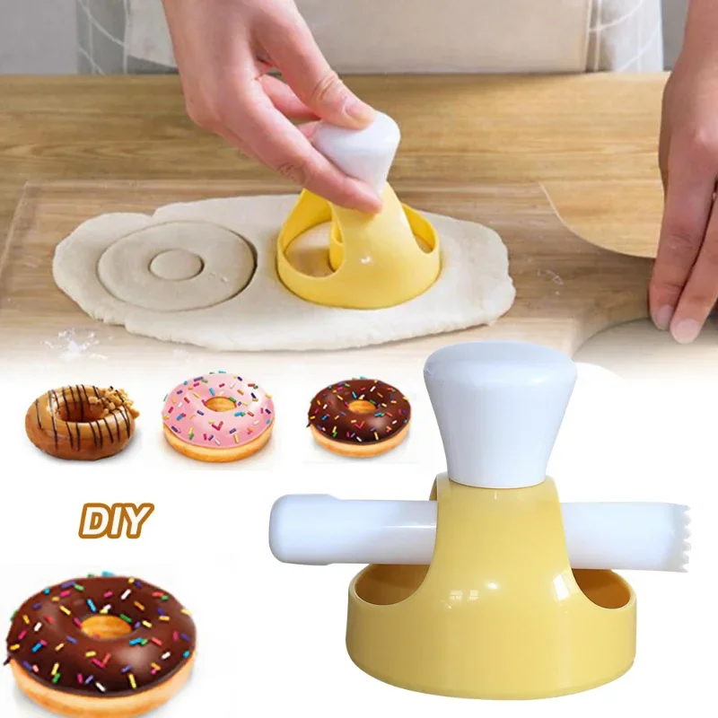 

DIY креативная форма для пончиков, пончики, кухонный резак, десерты, хлебопечка, инструменты для украшения торта, кухонные аксессуары для выпечки