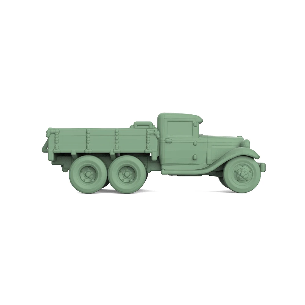 SSMODEL SS866 1/700 1/200Military Model Kit Soviet GAZ-AAA Anti-Aircraft Truck Miniature Static model