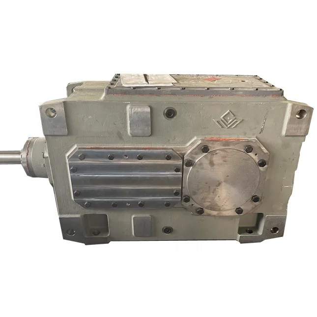 Hb Series Helical Bevel Vertical Gearbox With Motor Speed Gearbox