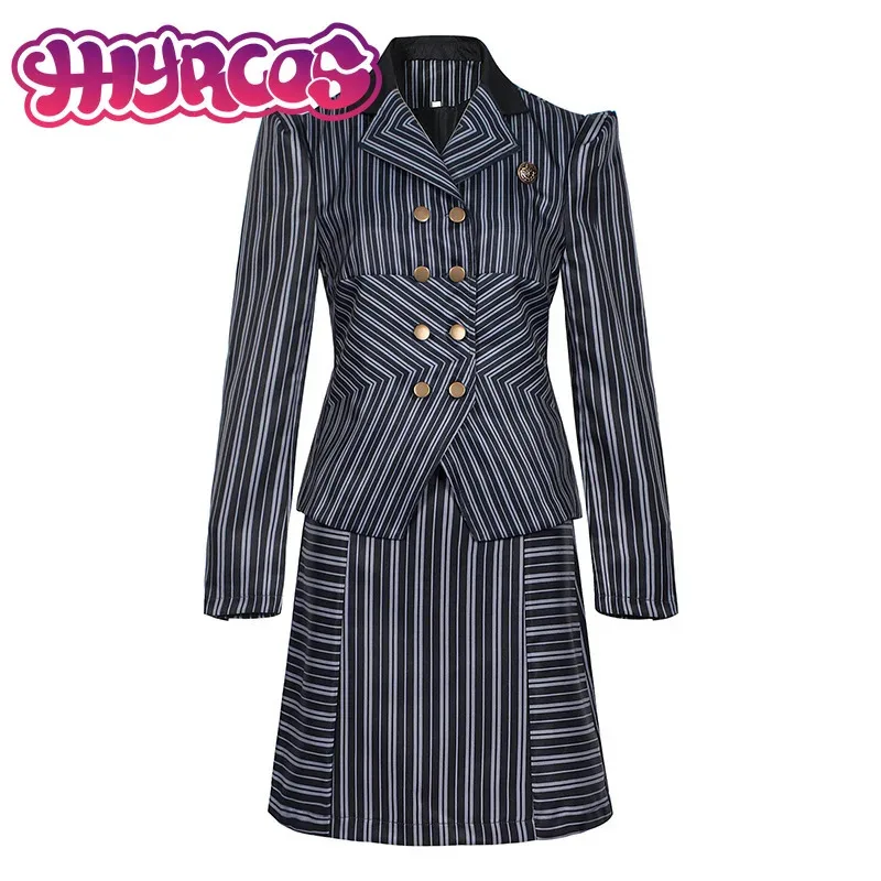 

DY2025Cartoon Movie Wicked Elphaba Cosplay Costume for Women Girls Men Adult Anime Elphaba Wicked Outfit Halloween Christmas Par