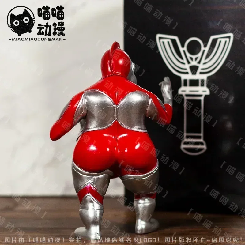 18cm Ultramans Anime Gk Ultraman Obesity Kawaii PVC Model Toy Doll Funny Handmade Cosplay room Decoration kids Birthday Gift #5