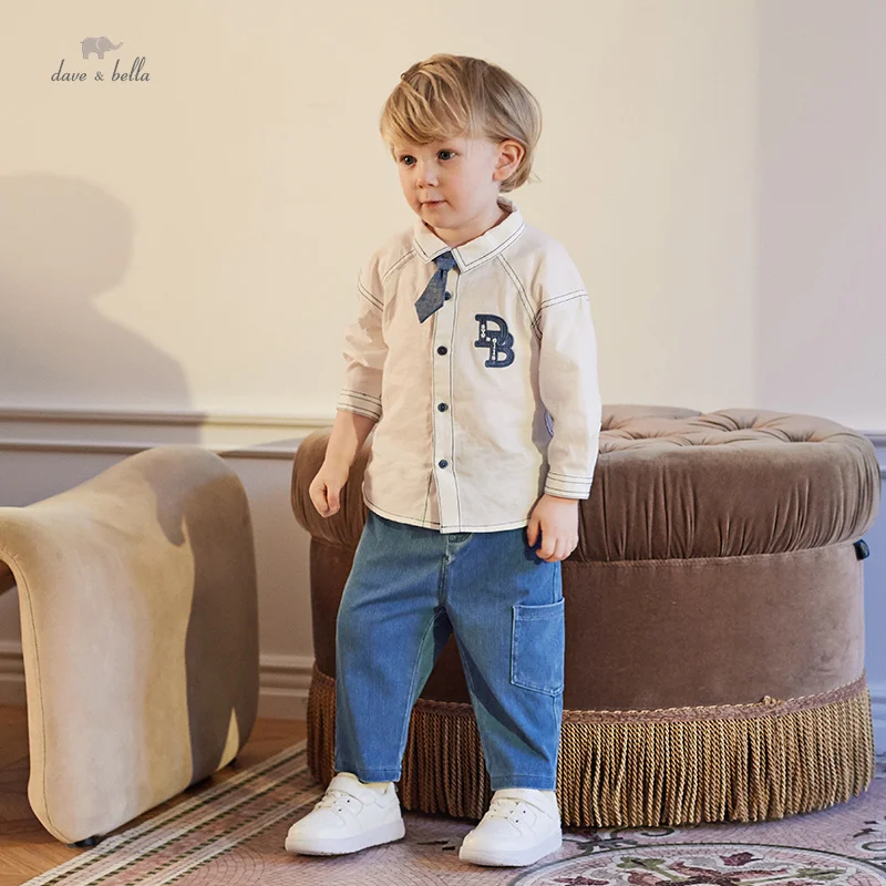 

Dave Bella Children's Suit Autumn Boy's Two-Piece Comfortable Casual Fashion Formal Gentleman Sport Outdoor DB3236320