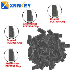 XNRKEY oryginalny/Aftermarket PCF7935 PCF7936 Chip transpondera do zdalnego kluczyka pusty Chip