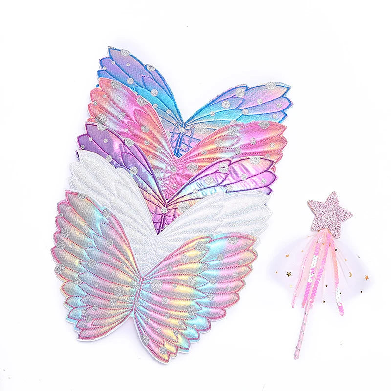 Butterfly Wings Dress Up Birthday Party Gift Accessories Cos Costume Accessories Happy Birthday Party Decor Kids Girls