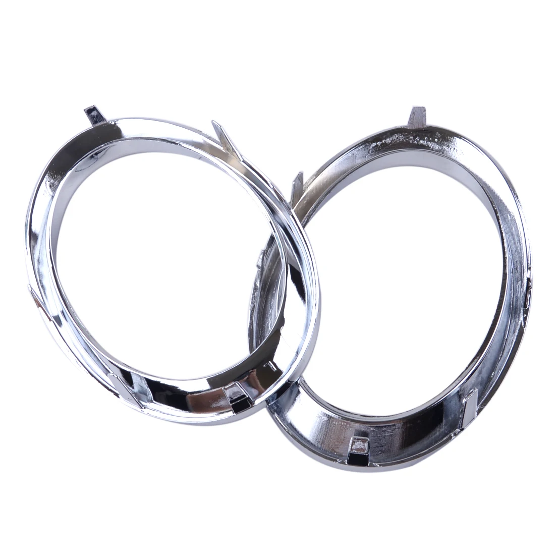 2Pcs Car Chrome Front Fog Light Lamp Cover Trim Car Styling Fit for Audi Q5 2010 2011 2012