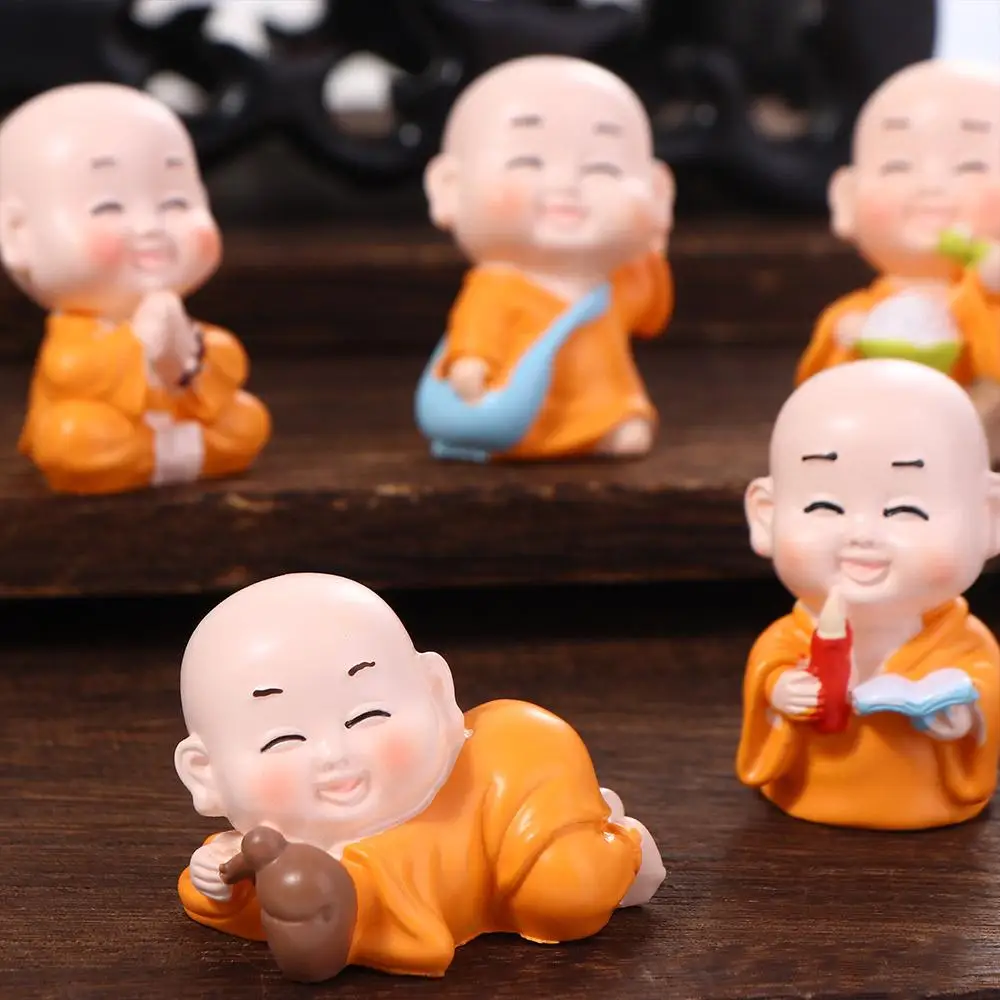 Multiple Styles DIY Mini Desktop Decor Cute Micro Landscape Mini Figurine Small Ornament Garden Trinkets Buddha Ornaments
