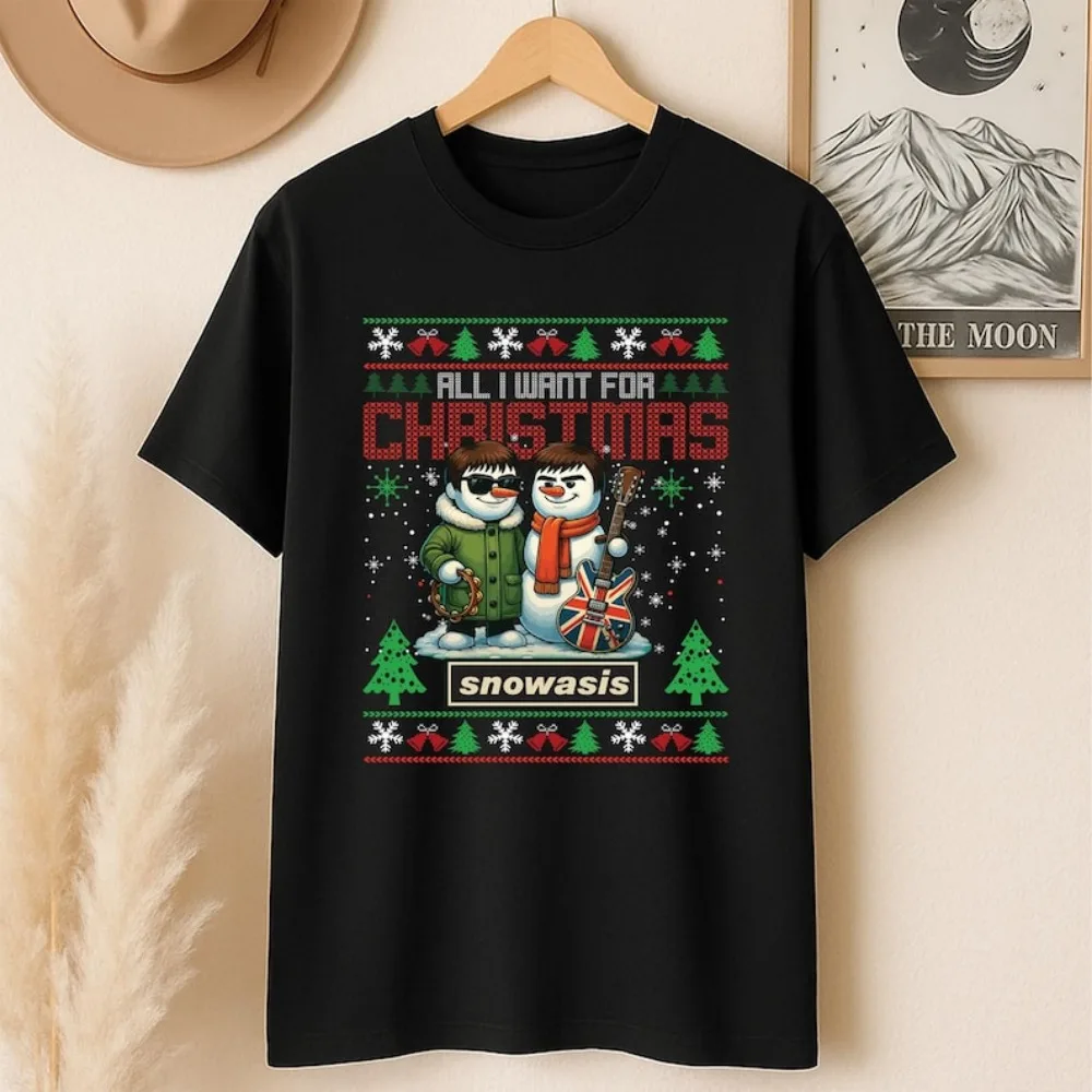 Snowasis Christmas Jumper Some Might Sleigh Women Shirt Santa Hoodie Funny Snowasis Sweatshirt Aesthetic Clothes Tees