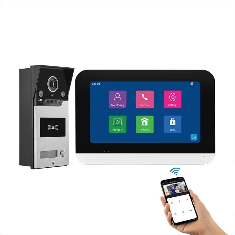 

Inteligente 1080p Videocitofono Doorphone With TV Padlock Video Intercom And Machine Fone