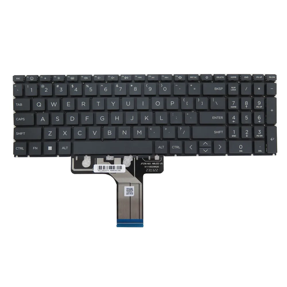 Laptop Keyboard For HP 250 G10 NBLEE JF256 911100239520 Black United States US