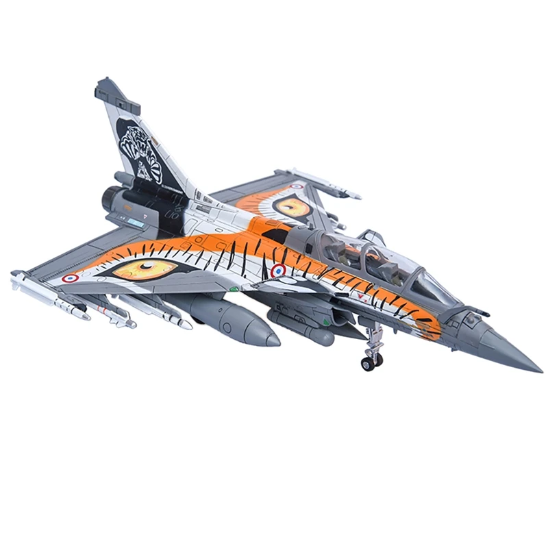 Aircraft Model French Rafale B Simulation Ornaments Model Aircraft Model 1:72 Collection Commemorative Toys Decoration