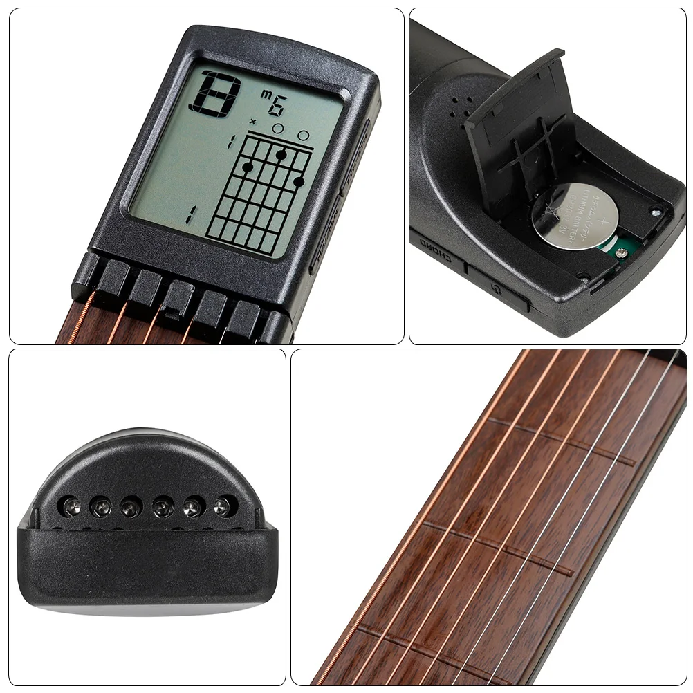 

Guitar Chord Trainer Practice Tool for Beginner Pocket Acoustic Metal Mini Training Portable