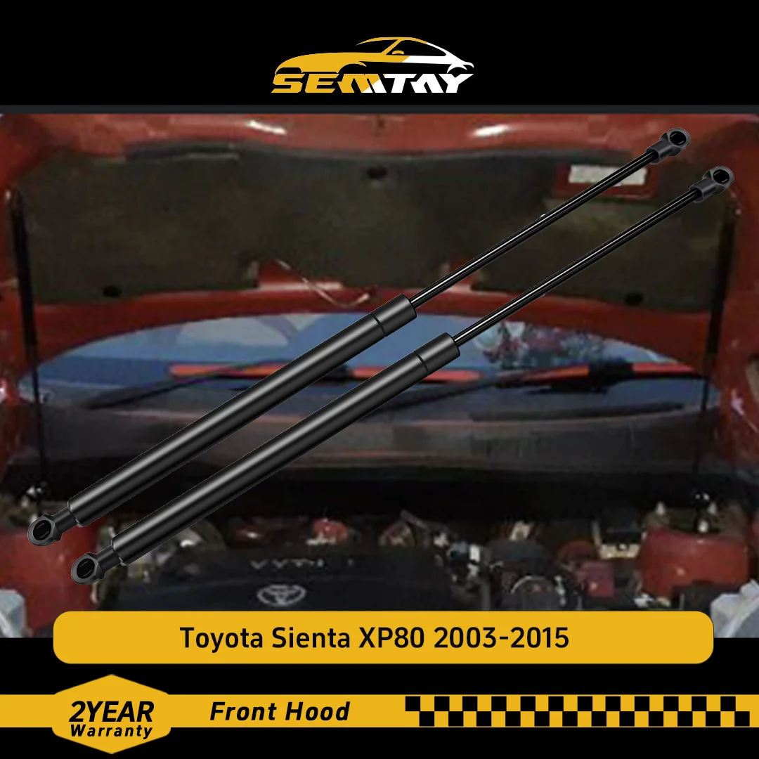 

SEMTAY Hood Struts for Toyota Sienta XP80 2003-2015 Bonnet Lift Support Shocks Dampers