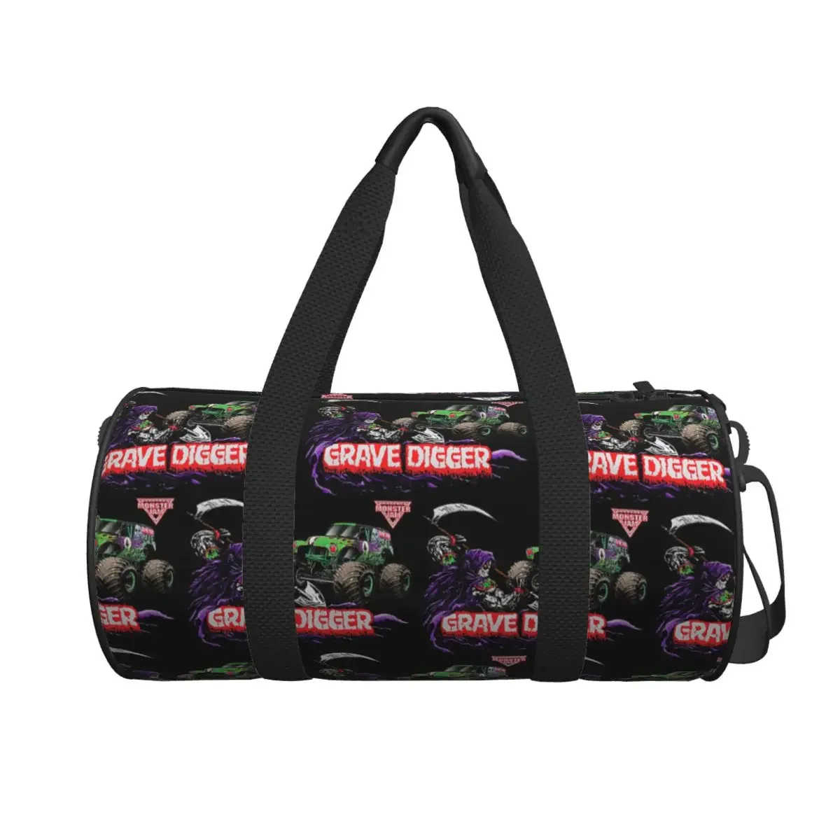

Классический узор Monster Jam Truck, большая спортивная сумка, водонепроницаемая дорожная сумка, сумки для фитнеса
