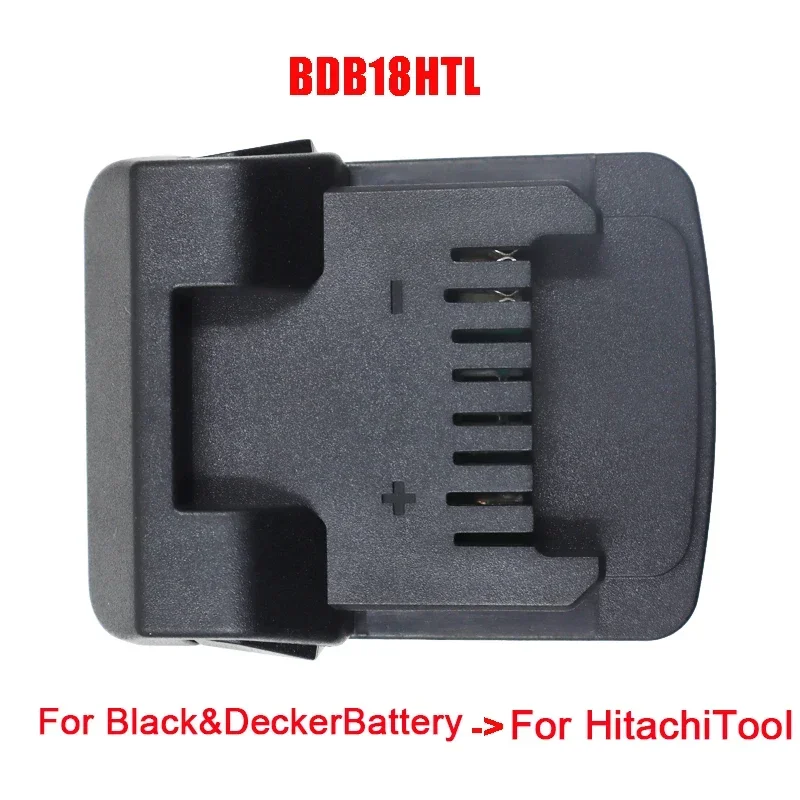 BDB18HTL Adapter Converter For Black Decker For Porter Cable For Stanley 18V Lithium Battery For Hitachi for Hikoki Power Tools