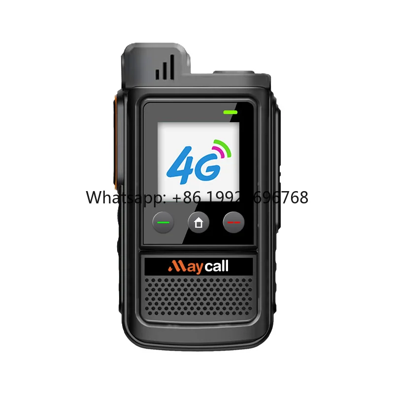 MC-358 4G POC Handheld Two-Way Walkie Talkie Loud Horn 5000km Range GPS IPx4 Water Resistant 2500-3000mAh Battery