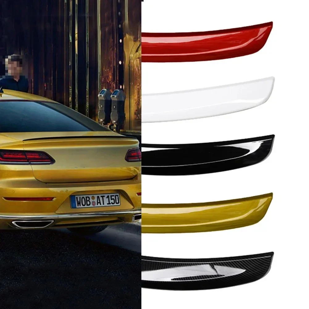 Car For Volkswagen CC Rline 2019 ARTEON  ABS Rear Trunk Spoiler Wing Lip Carbon Fiber