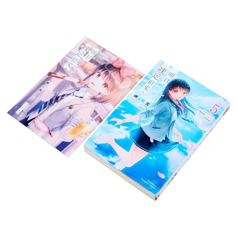 Fotografia 3: Venha Descalço(a) Amanhã 5, da autora Misaki Rumiya, Ilustração Hiten Kadokawa Taiwan 9786264153720 Livro