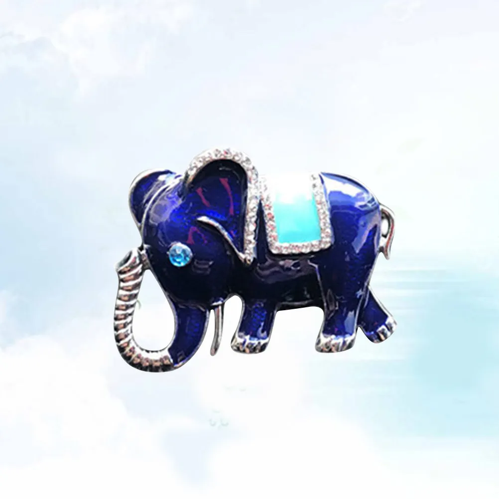 Elephant Pattern Car Air Vent Clip Fragrance Diffuser Essential Oil Aromatherapy Car Interior Decoration Freshener Random Color