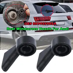 2PC Rear Windscreen Windshield Wiper Washer Jet Nozzle For Audi A1 A4 Avant B6 Estate B7 Allroad B8 A3 S3 S4 A6 C6 Q7 Q5 SQ5