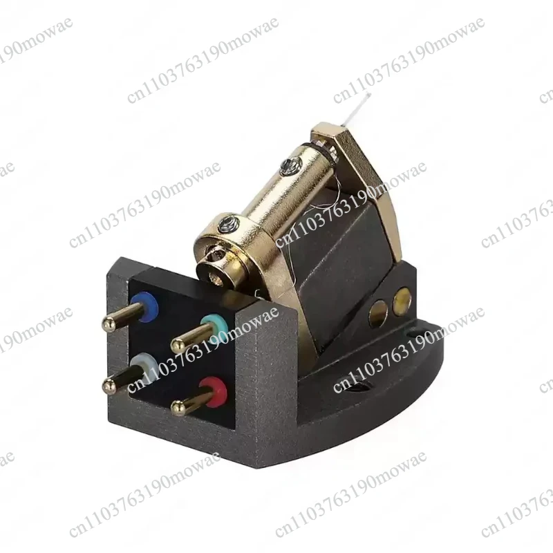 Stylus Sapphire Cantilever Rod   Cartridge Part with Sterling Silver Copper Winding Coil