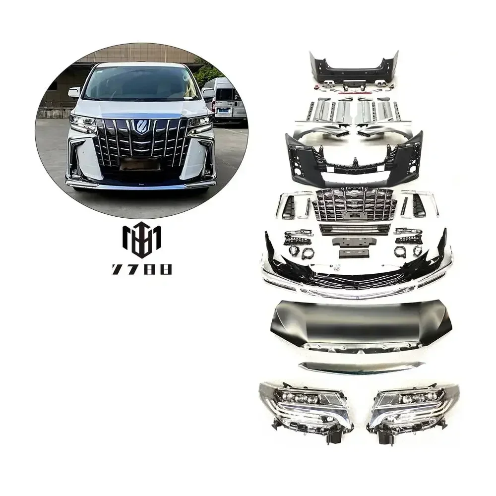 

Новый комплект корпуса для yo ta Alphard Vellfire Anh20 2008 2009 2010 2011 2012 2013 2014 Обновление до 2018 2020 2022 ANH30 35 серии