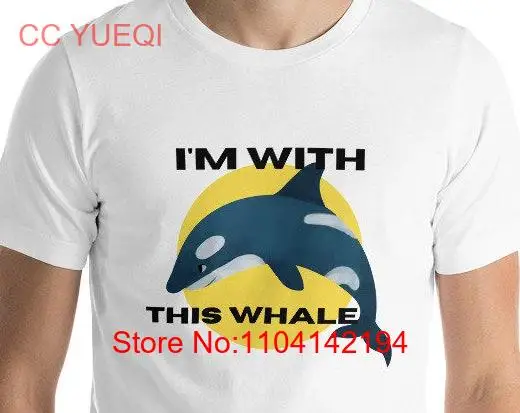 Whale T Shirt Men's and Women's  long or short sleeves