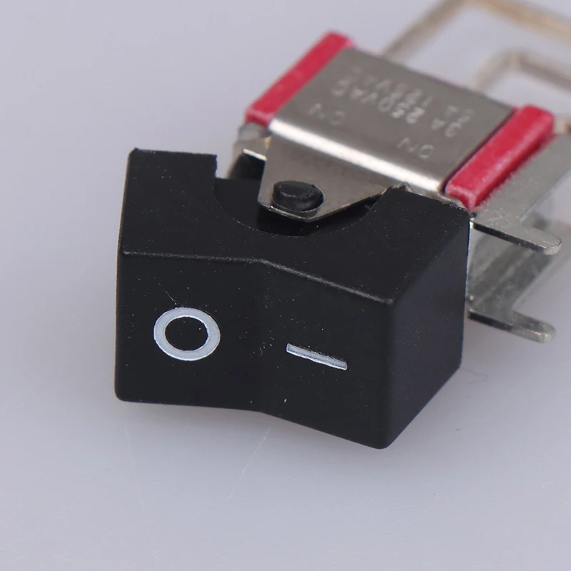 1PC Feet Seite Schalter RLS-202-A4-00 Rocker Arm Stecker Schiff Typ Taste Rocker Bent Füße Seite Schalter 6 Fuß 2 getriebe