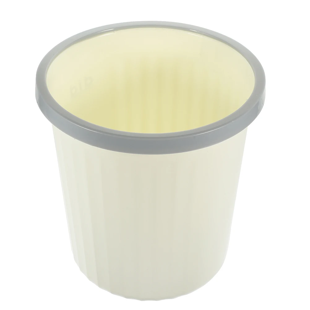 

1pc Modern Rectangular Plastic Trash Can Garbage Bucket For Home Bedroom Bathroom Kitchen Living Room Office Household Storage