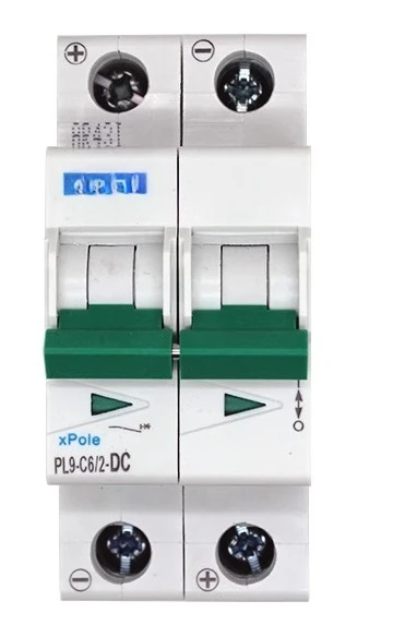 

Parts for PL9-C6/2-DC DC Small Circuit Breaker 2P 6A Air Switch