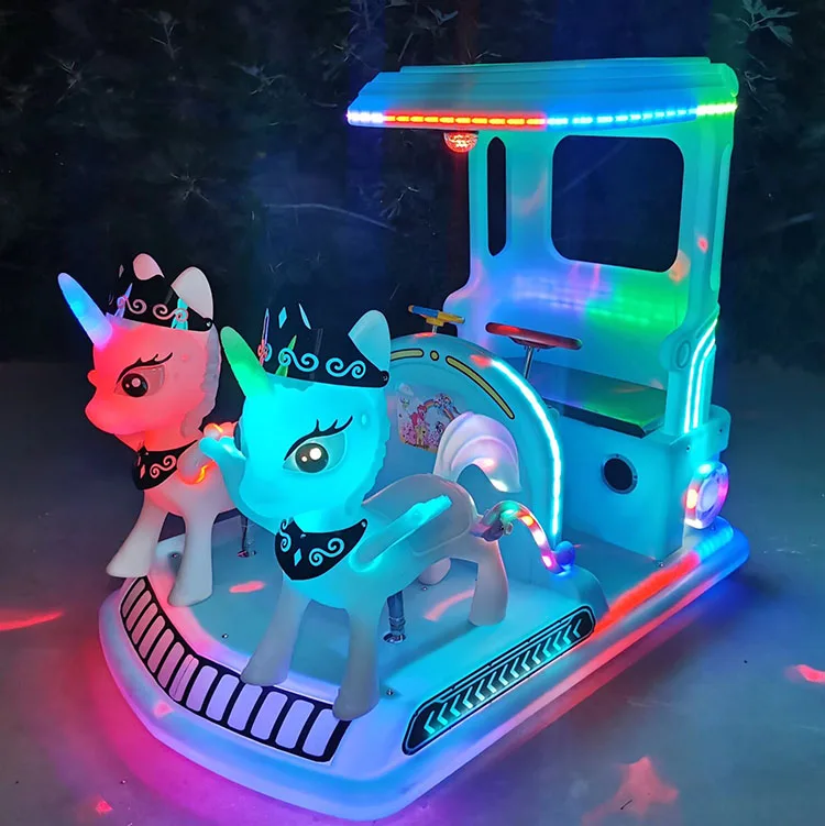 equipment Amusement facilities Other amusement park products Children's unicorn bumper car Electric amusement facilities