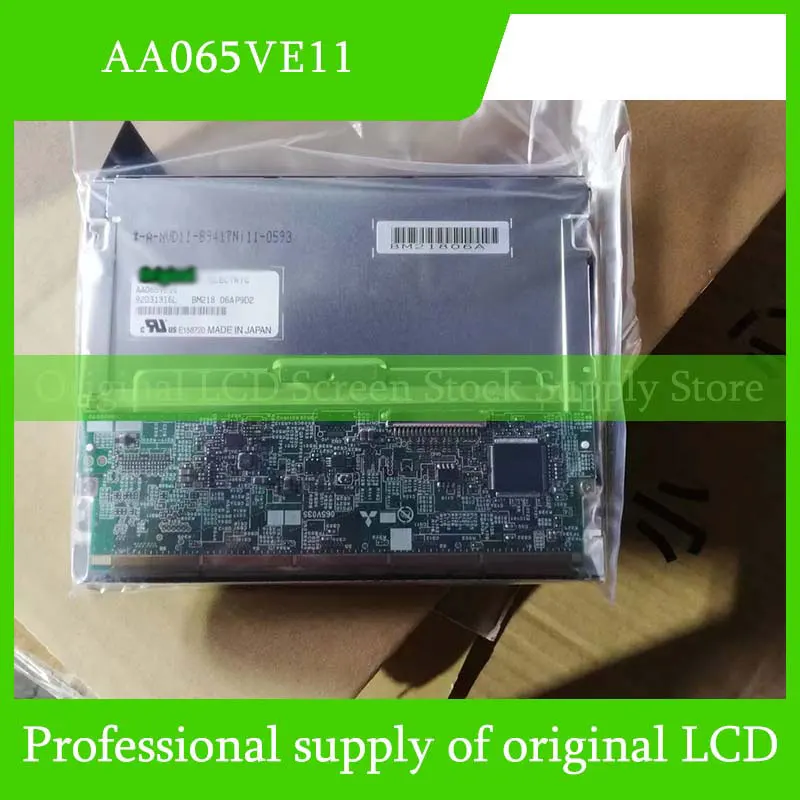 AA065VE11 6.5 Inch Original LCD Display Screen Panel for Mitsubishi Brand New and Fast Shipping 100% Tested