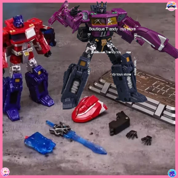 

NEW Product In Stock JD-01S Purple Mini-Scale Convertible Robot - Articulated Doll Fine Detailing Collectible Toy