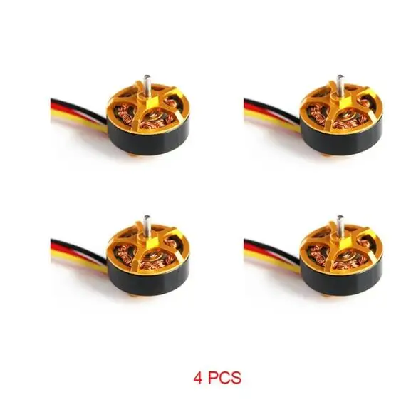 MP05 brushless motor 1304 4000KV motor for indoor airplanes drones 120g thrust on 2S with mount RX62HE-A2 FlySky 2A receiver