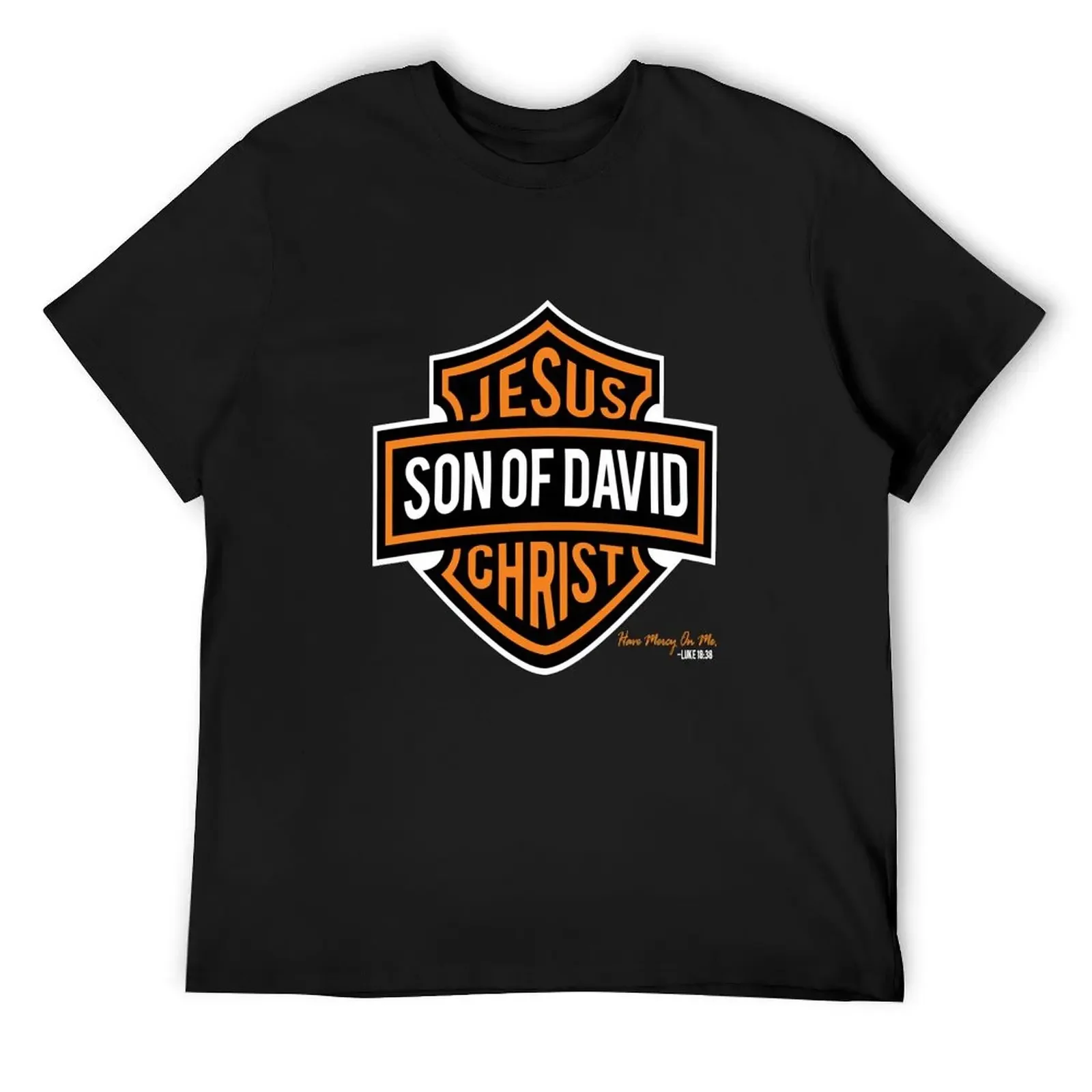 Jesus Christ - Son of David T-Shirt customs design your own shirts graphic tees blanks mens t shirts top quality