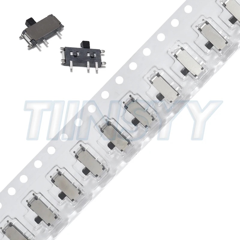 50PCS Mini 7-Pin On/Off 1P2T SPDT MSK-12C02 SMD Toggle Slide Switch For MP3 MP4