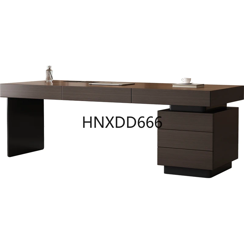 مكتب من الخشب الصلب لغرفة المعيشة المنزلية ومكتب الكتابة للدراسة #2