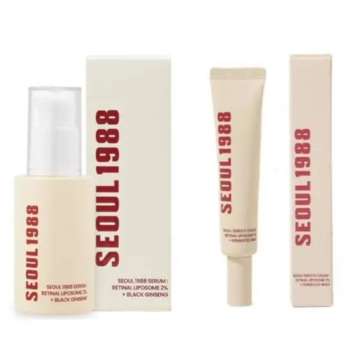 Crema de ojos coreana 1988, suero hidratante reafirmante para contorno de ojos, retinol niacinamida, antiarrugas antienvejecimiento, liposomo Retinal 4%