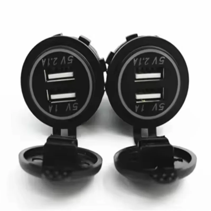 Hot Sale 5v 4.2A Dual USB Charger Socket Car Bus Usb Charger Power Socket Plug 4.2a with Switch Bottom for Auto Car Marine Boat - view 4