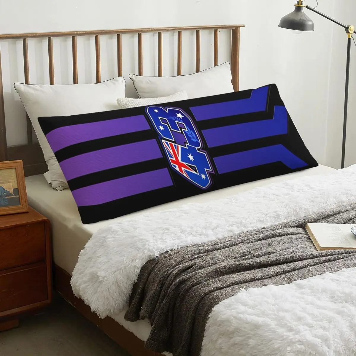 

Jack Miller Number 43 Rectangle Pillowcase Cushion Cover Polyester Decorative Bed Home Comfort Throw Pillow