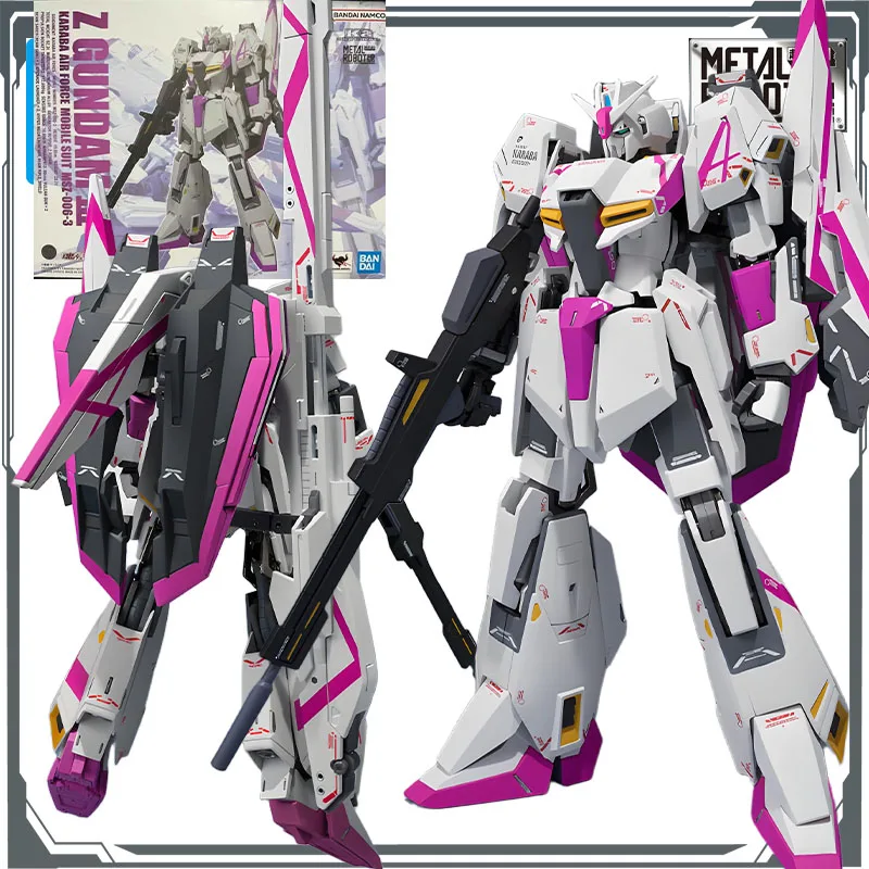 

Bandai Original Mobile Gundam METAL ROBOT Z GUNDAM Ⅱ KARABA AIR FORCE MOBILE SUIT MSZ-006-3 Anime Action Figures Toys for Boys